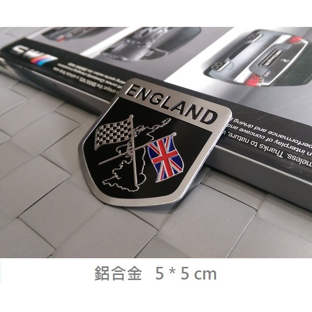 ENGLAND 英國旗 賽車旗 鋁質標 MINI ONE COOPERS COUNTRYMAN CLUBMAN F55