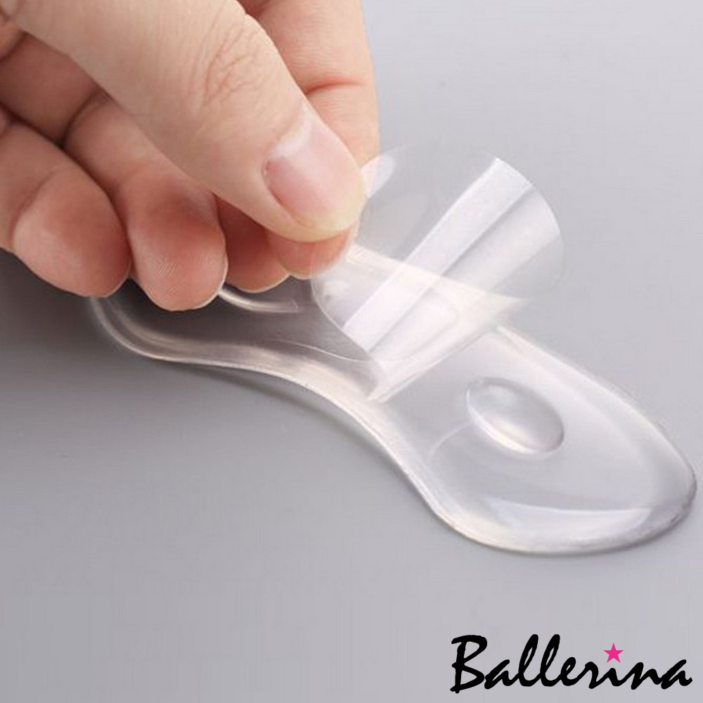 Ballerina-矽膠透明保護防磨後跟貼(1對入)