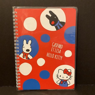 【三麗鷗Hello Kitty x GL】活頁 膠套 筆記本 記事本 - 25K 線圈 線圈本 線圈記事本 線圈筆記本