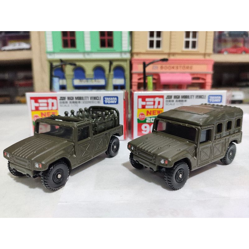 TOMICA 96 新車貼  (一般+初回) JSDF Hmv 自衛隊 高機動車 Toyota Mega Cruiser