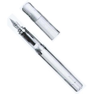 【銀河文具坊】PILOT 百樂 透明微笑鋼筆 透明鋼筆 FKA-1SR-NC CON-40 吸墨器 EF M F