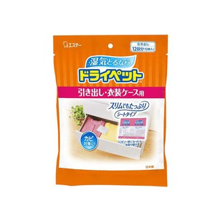 日本 ST雞仔牌 吸濕小包-抽屜衣櫃用(25g x12入)【小三美日】DS002581