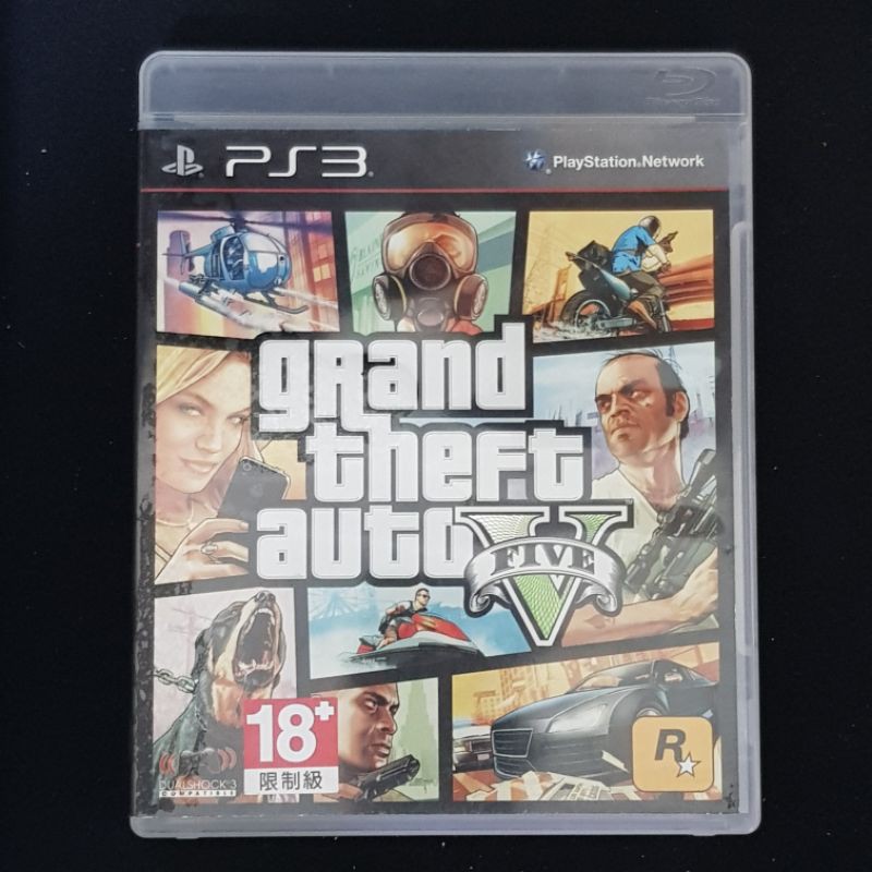 PS3 俠盜獵車手5 大地圖 GTA5 Grand Theft Auto V 中文版
