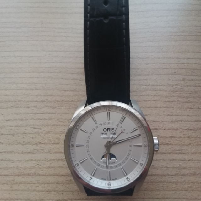 ORIS豪利時機械錶(有年曆月相)