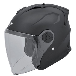 M2R 安全帽 J-X 素色 消光黑 全可拆 抗UV鏡片 浮動鏡片座 半罩《比帽王》