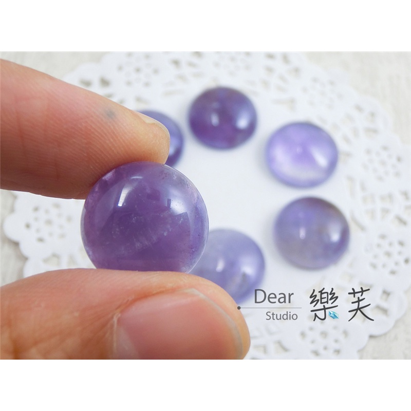 14/16mm圓型蛋面紫水晶