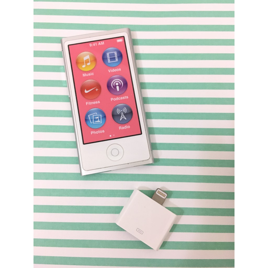 全新公司貨ipod Nano 7 銀色16gb 現貨ipod Nano 1代招回運動音樂mp3 4 音樂播放器 蝦皮購物