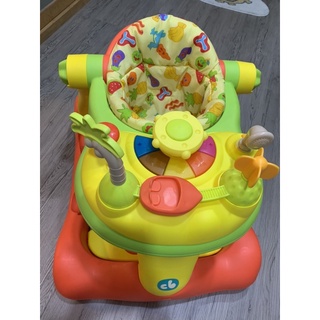 （已售出）Creative Baby 創寶貝多功能三合一音樂折疊式學步車助步車-糖果版
