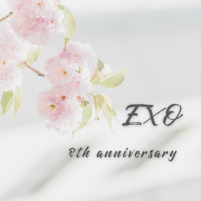 EXO 8週年抽獎活動 (限定下單)