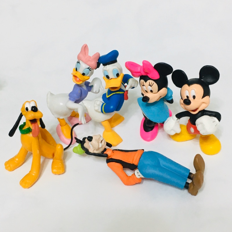 日本空運帶回 迪士尼 米奇 米妮 唐老鴨 高飛 黛西 絕版商品 《現貨》正版 稀有 難尋 玩具 公仔 模型 健達出奇蛋