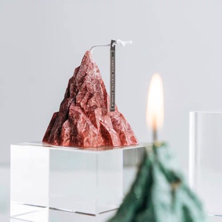 【生活市集】臺灣現貨 北歐火山 香氛蠟燭 香薰蠟燭 蠟燭 漸層蠟燭 造型蠟燭 氣氛佈置 火山蠟燭 交換禮物 情人 設計