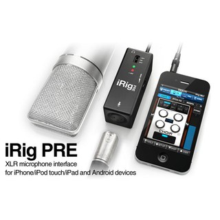 IK Multimedia iRig Pre iOS Android 手機電容式麥克風轉接介面 [唐尼樂器]