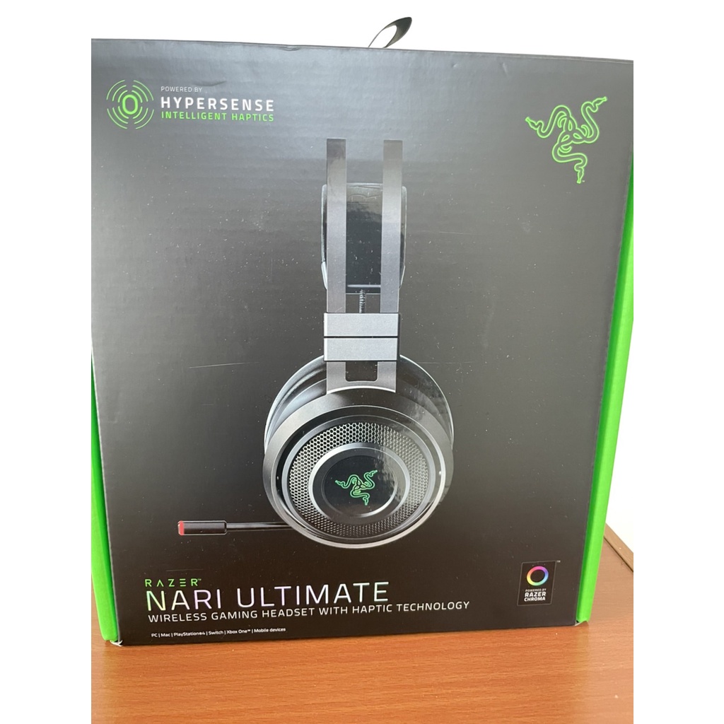 Razer BlackWidow V3 (綠軸/中文) RAZER NARI ULTIMATE WIRELESS 影鮫