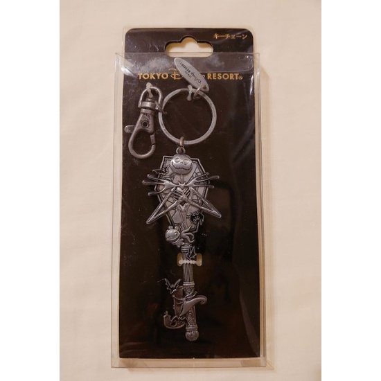 [全新] 日本東京迪士尼帶回 聖誕夜驚魂 傑克 金屬 鑰匙圈 鑰匙造型 紀念品