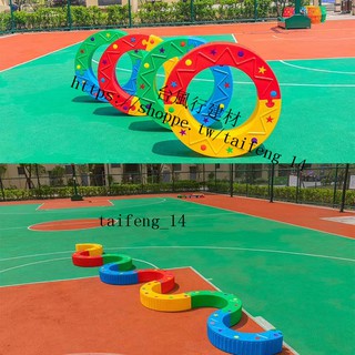 【專業健身器材】幼兒園親子體育玩具感統訓練器戶外協力四人賽車材兒童鉆洞平衡木