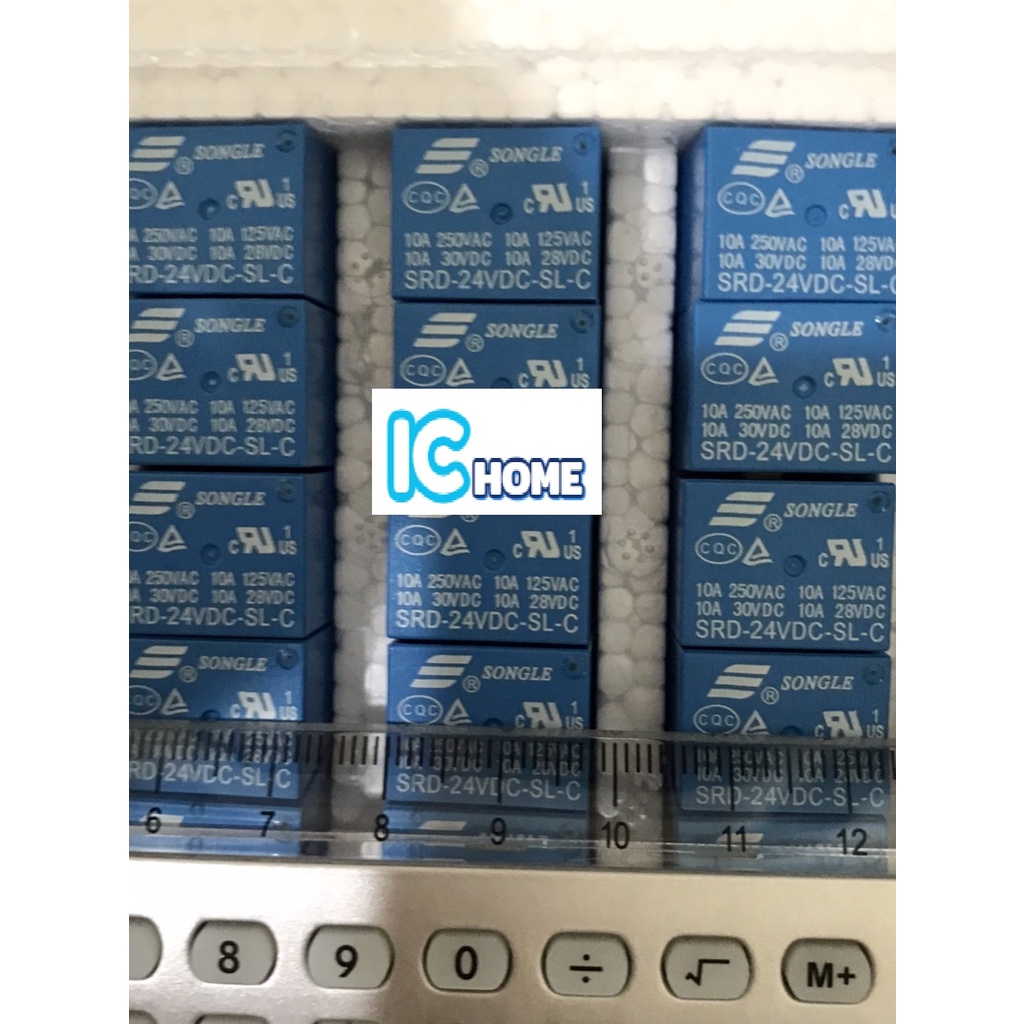 ICHOME 松樂 SONGLE 全新原裝 SRD-24VDC-SL-C DC 24V 繼電器 Relay  現貨不等