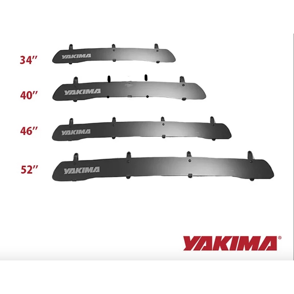 【綠樹蛙戶外】 YAKIMA Wind Fairing車頂 擾流板 導風板34/40/46/52吋車頂架 車頂網 車頂板