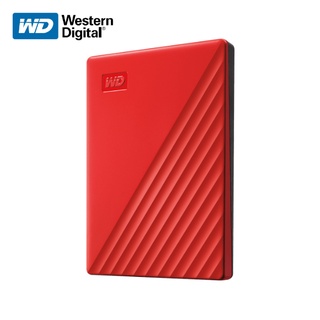 【臺灣保固】WD My Passport 紅色 1TB 2TB 4TB 5TB 6TB 外接式HDD 可攜式 行動硬碟