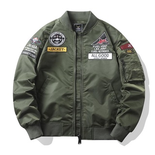空軍ma1飛行員夾克 刺繡機車 工裝 刷毛 刷毛 防風外套 薄外套 緊身外套 夾克外套 棒球夾克 男外套 立領夾克外套