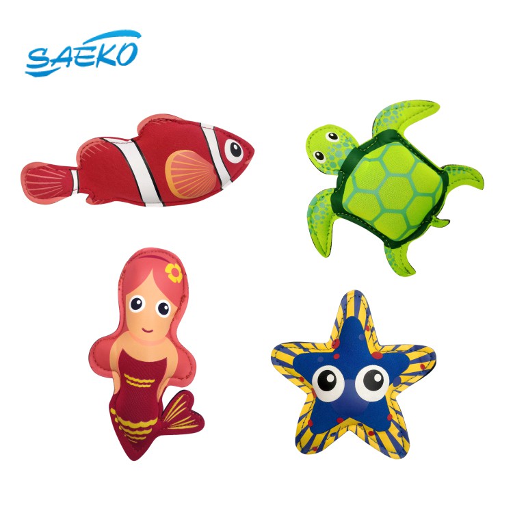 【SAEKO】兒童沉水玩具三件組 游泳 海底生物 DT01