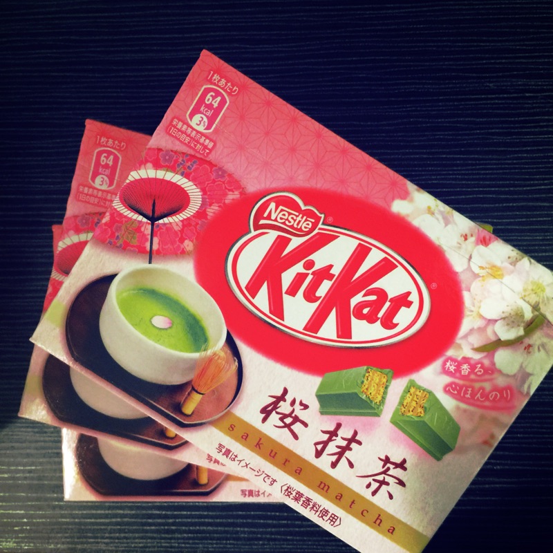 KitKat 櫻花抹茶巧克力