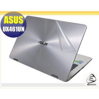 【Ezstick】ASUS UX461 UX461U UX461UN 透氣機身保護貼(含上蓋.鍵盤週圍及底部) 包膜