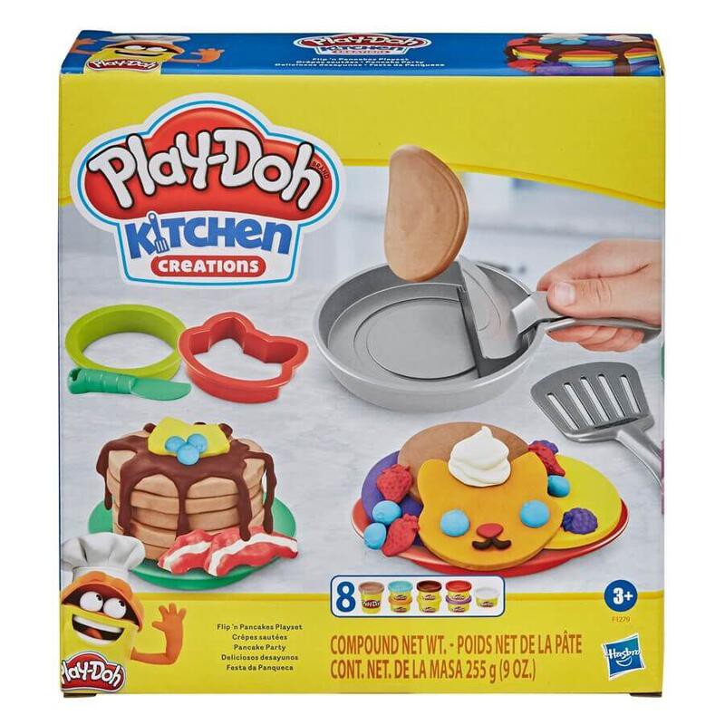 預購 新豐強森 1279 培樂多 Play-Doh 創意DIY黏土 培樂多廚房系列 翻烤鬆餅遊戲組