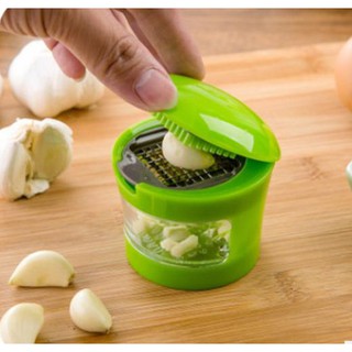 【送兩個刀片】切菜器 切蒜器 Garlic Chopper 多功能切蒜器 廚房小工具 壓蒜器 切菜神器