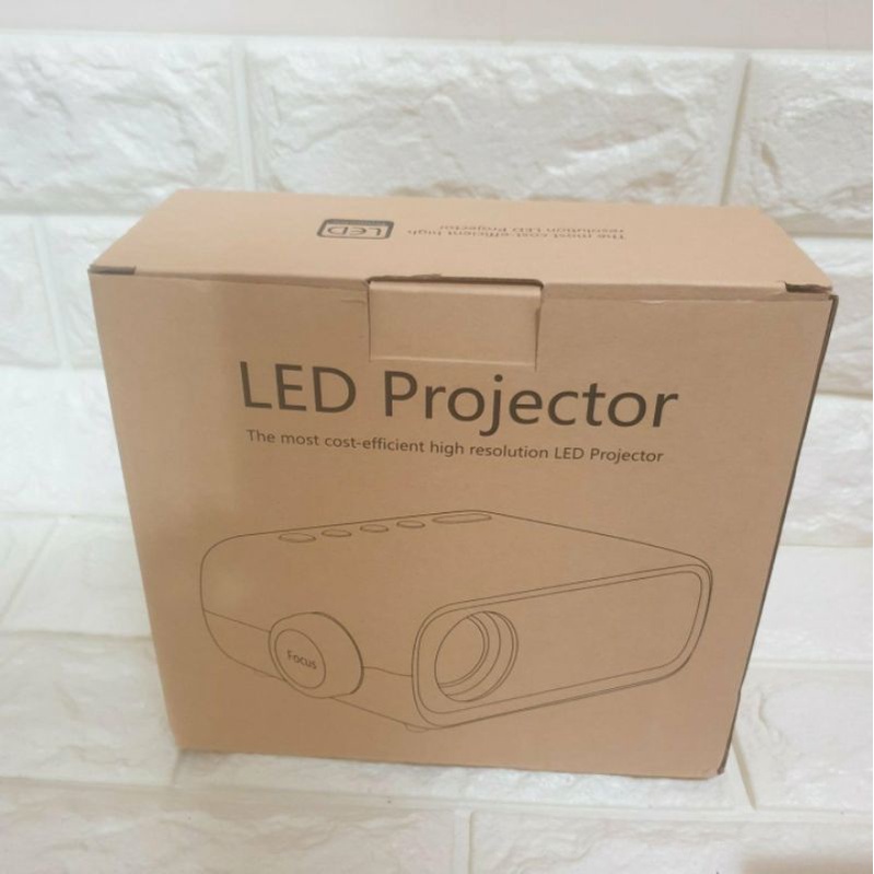 Led 微 投影機 HDMI 口袋 附遙控器 輕巧 Led projector