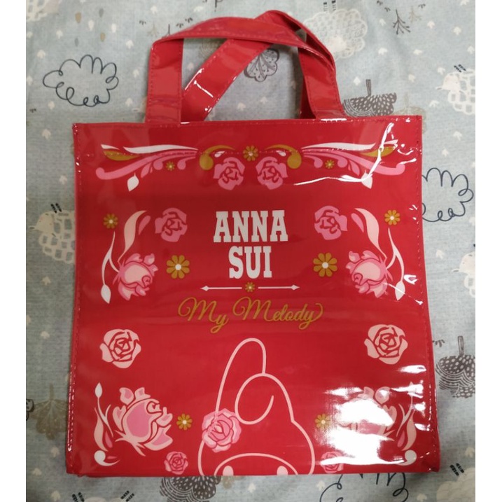 【現貨】 7-11Anna Sui &amp;Sanrio 聯名時尚托特手提袋（玫瑰款）全新品