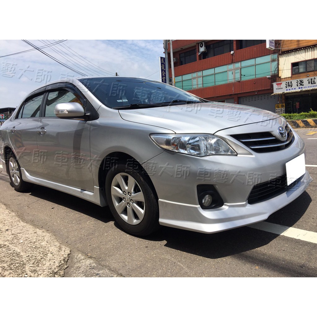 ☆車藝大師☆批發專賣 TOYOTA 10.5代 12年 ALTIS R版 空力套件 前下巴 後下巴 Z版側裙 煞車燈