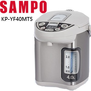 (免運費)【聲寶】全新品。4公升微電腦定溫型除氯電熱水瓶 KP-YF40MT5