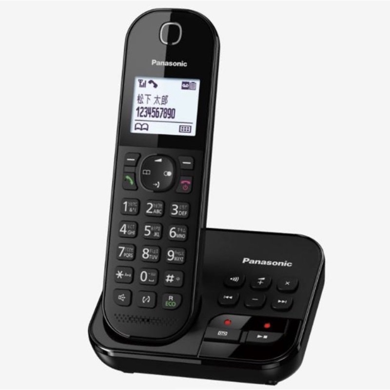 Panasonic 國際牌KX-TGC290TW(數位答錄無線電話)*1+KX-TGCA28TW(無線電話擴充子機)*2