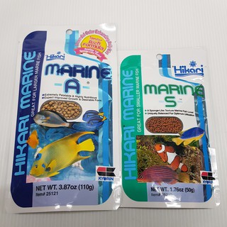 日本 Hikari-高夠力 小型海水魚飼料-S (50g) / 大型海水魚飼料 -A (110g)