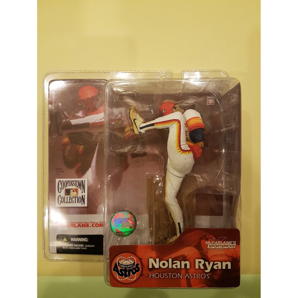 限社團顏大:麥法蘭 McFarlane MLB  NOLAN RYAN 萊恩 太空人橘衣 彩虹版 變體 非Qman
