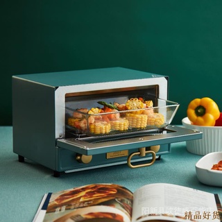 日本TOFFY單層復古設計烤箱家用網紅迷你小型電烤箱12L廚房小電器zd好貨 #6