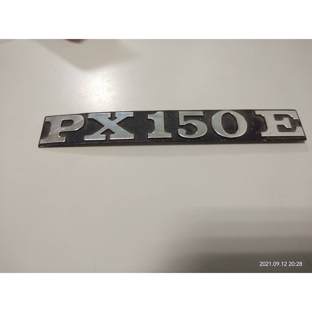 偉士牌 PX150E 金屬字標