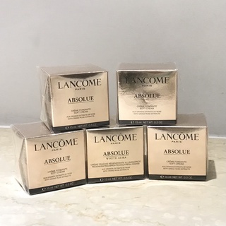 蘭蔻 絕對完美黃金玫瑰 修護乳霜 鑽白乳霜 15ml