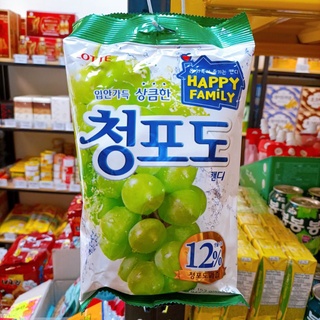 smart韓國食品批發零售 韓國樂天青葡萄糖153g硬糖果