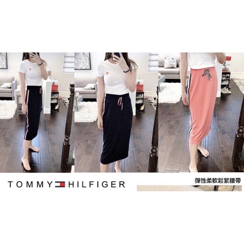 📣 《全新轉售》美國代購Tommy Hilfiger 超美柔軟休閒半身裙XL裙