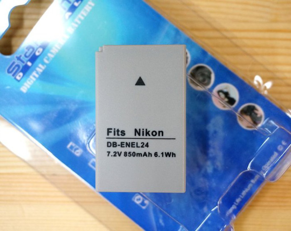 【中壢NOVA-水世界】NIKON DB-ENEL24 ENEL24 EN-EL24 副廠鋰電池【一年保固直接換新】J5