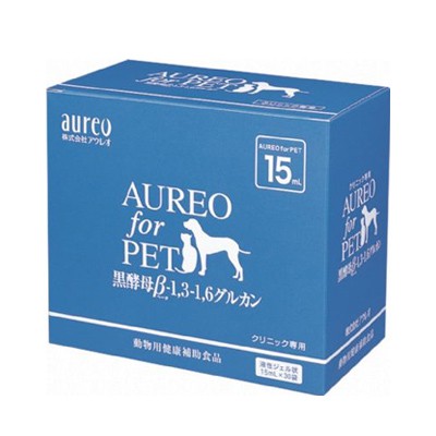 【寵麻吉】日本AUREO 寵物補助食品 ( 黑酵母 β-Glucan) 15ml