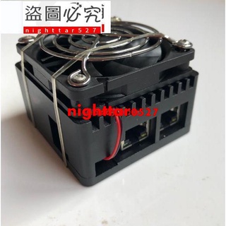 NanoPi R2S迷你路由器,CNC全金屬外殼RK3328雙千兆網口散熱器殼子nighttar0527