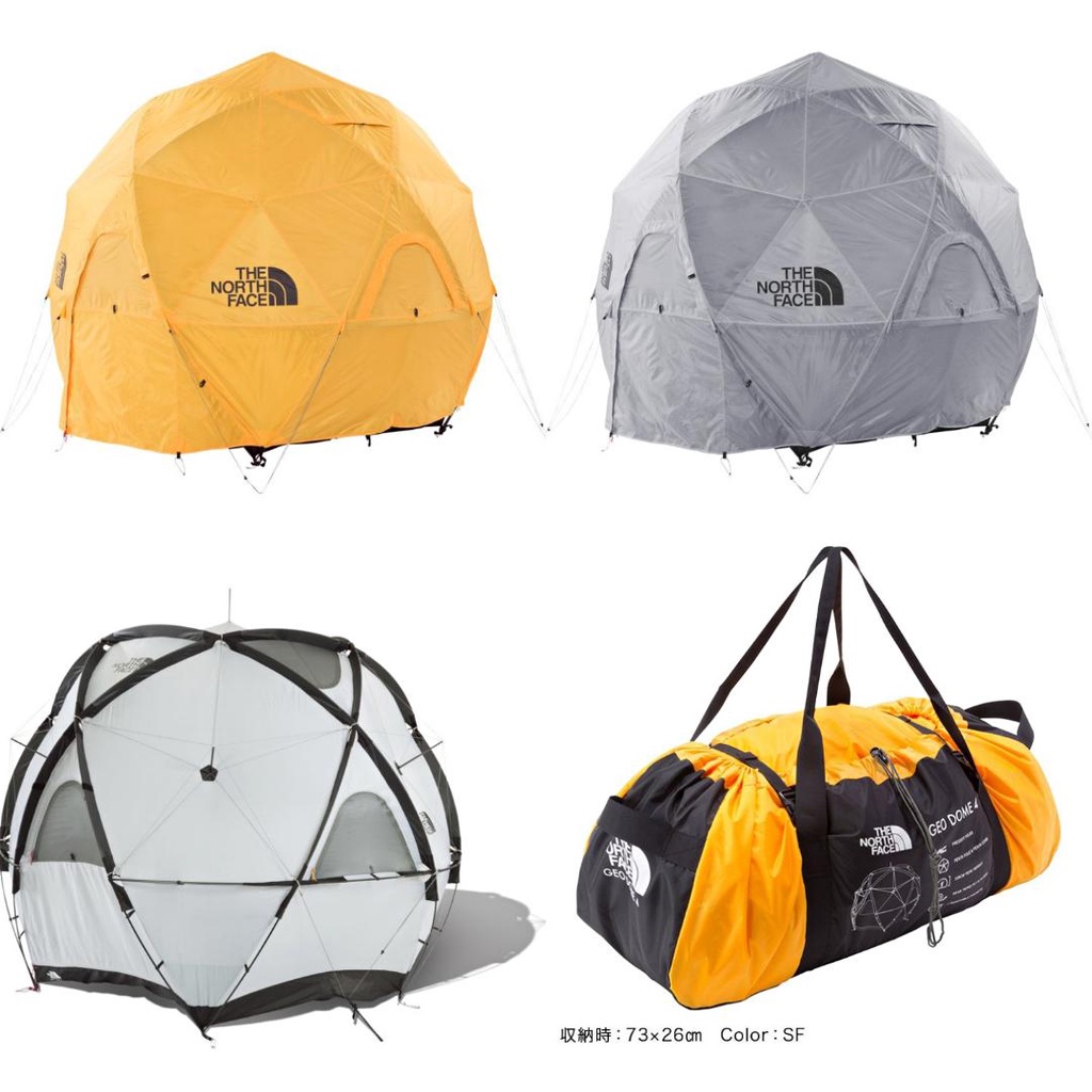 預購 日本限定 The North Face Geodome4 球形帳篷 NV21800