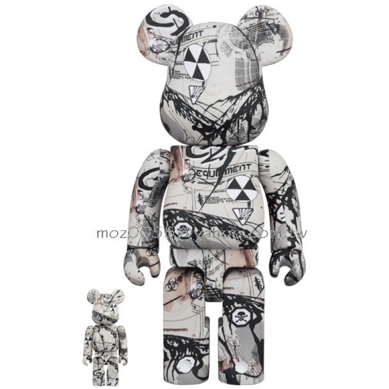 ＊＊MEDICOM TOY BE@RBRICK 400% 100% 2G 藝術家 佃弘樹 Hiroki Tsukuda＊