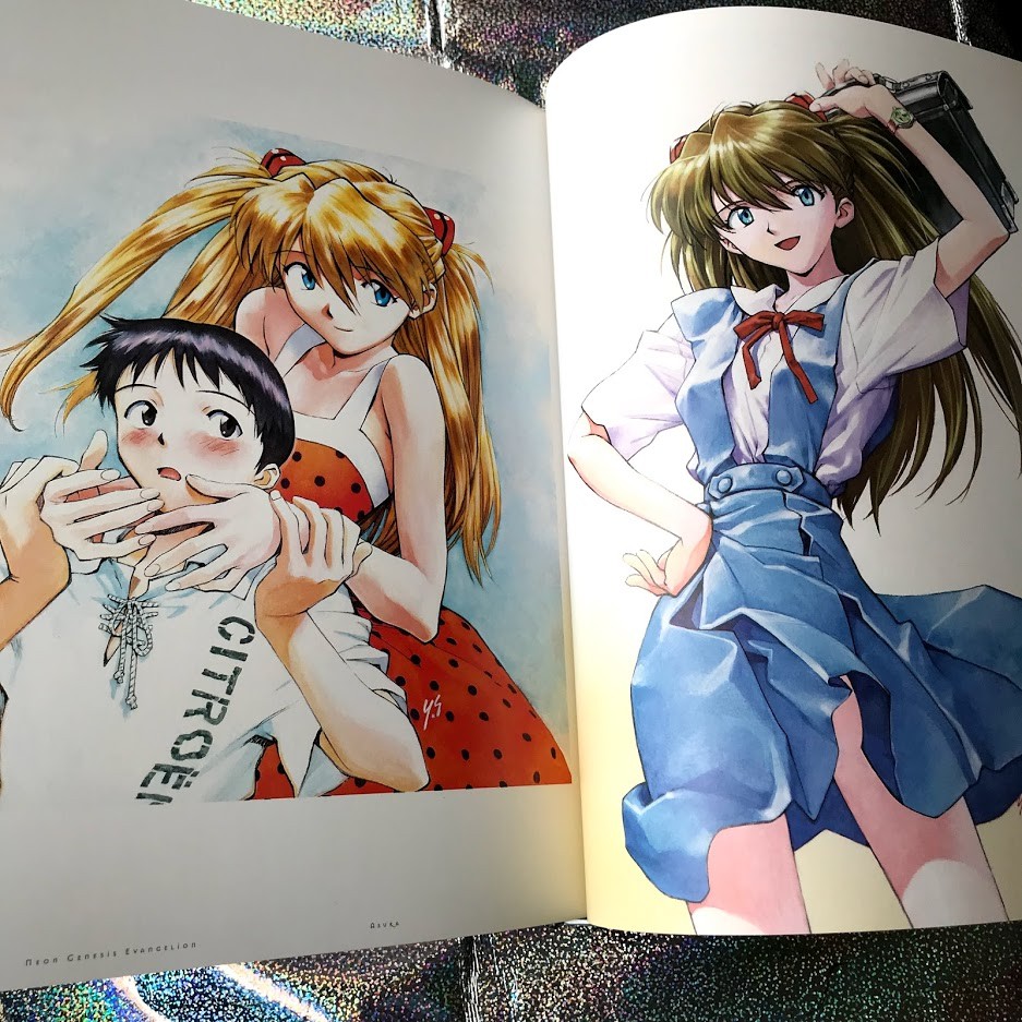 日版限定版der Mond 新世紀福音戰士eva 貞本義行畫集畫冊插畫集綾波零明日香海底兩萬里 蝦皮購物