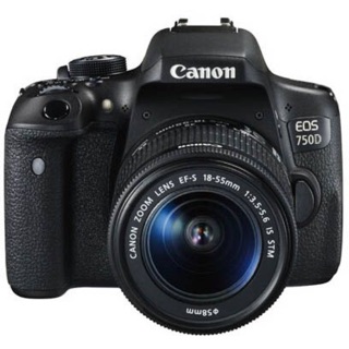 預售需付訂金 6個工作天 佳能 Canon EOS 750D BODY 單機身 / 含鏡頭 全新機 可刷卡