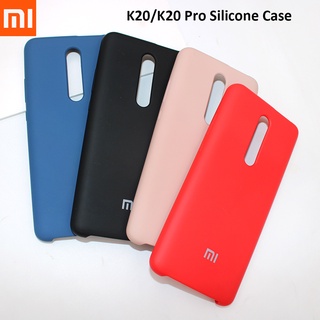 XIAOMI MI 小米 Mi Redmi K20 Pro 手機殼絲滑柔軟觸感手機殼背面液體矽膠保護套適用於 Mi 9t