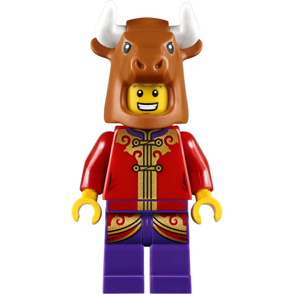 LEGO 80106 Story of Nian 年獸的故事 拆售 牛年 人偶