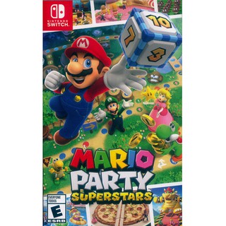 NS SWITCH 瑪利歐派對 超級巨星 中文美版 Mario Party Superstars 瑪莉歐派對 (一起玩)